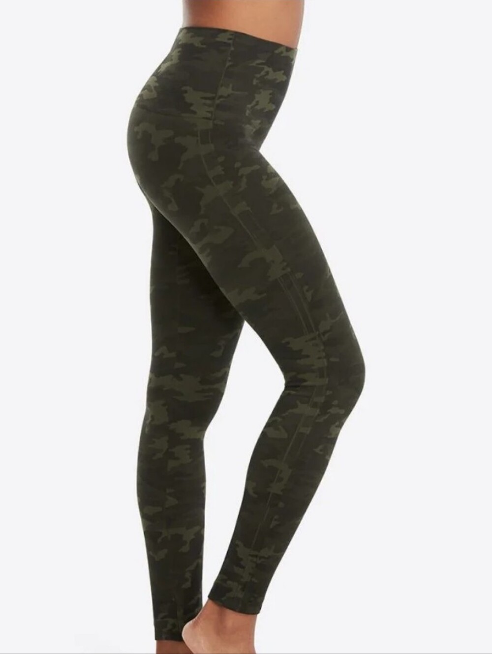 SPANX Look At Me Now Seamless Camo Leggings - Size XL / TG